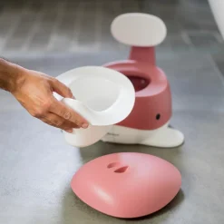 - Potty Training Toilet - Hval - Dusty Pink^Kindsgut Best