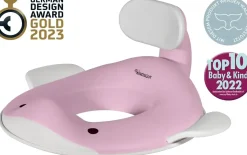 - Toiletsæde til børn - Hval - Pink^Kindsgut Hot