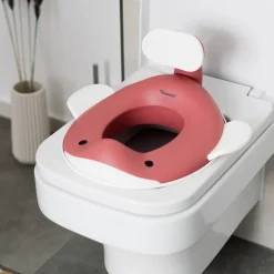 - Toiletsæde til børn - Hval - Dusty Pink^Kindsgut Outlet