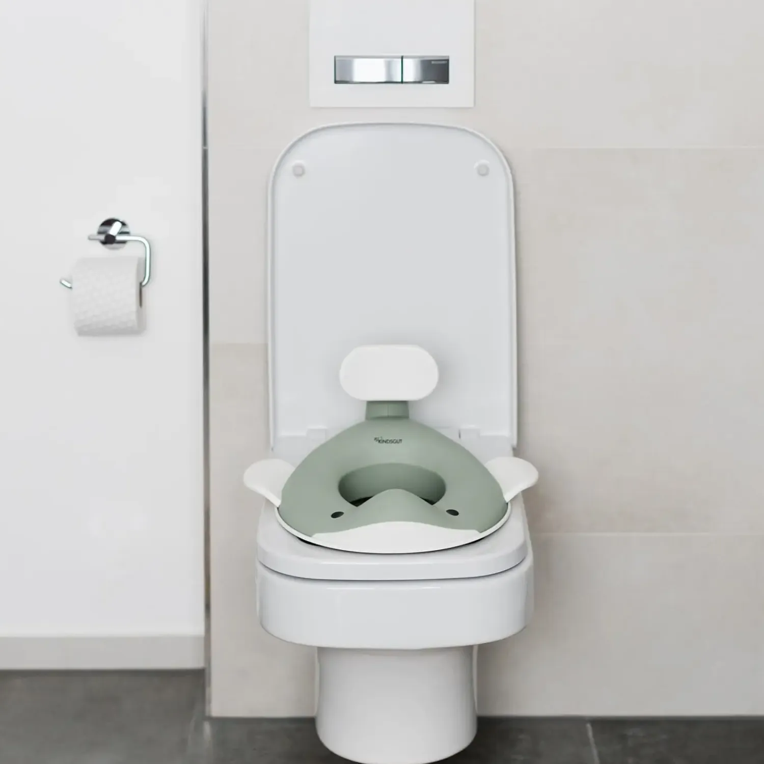 - Toiletsæde til børn - Hval - Pistachio^Kindsgut Clearance