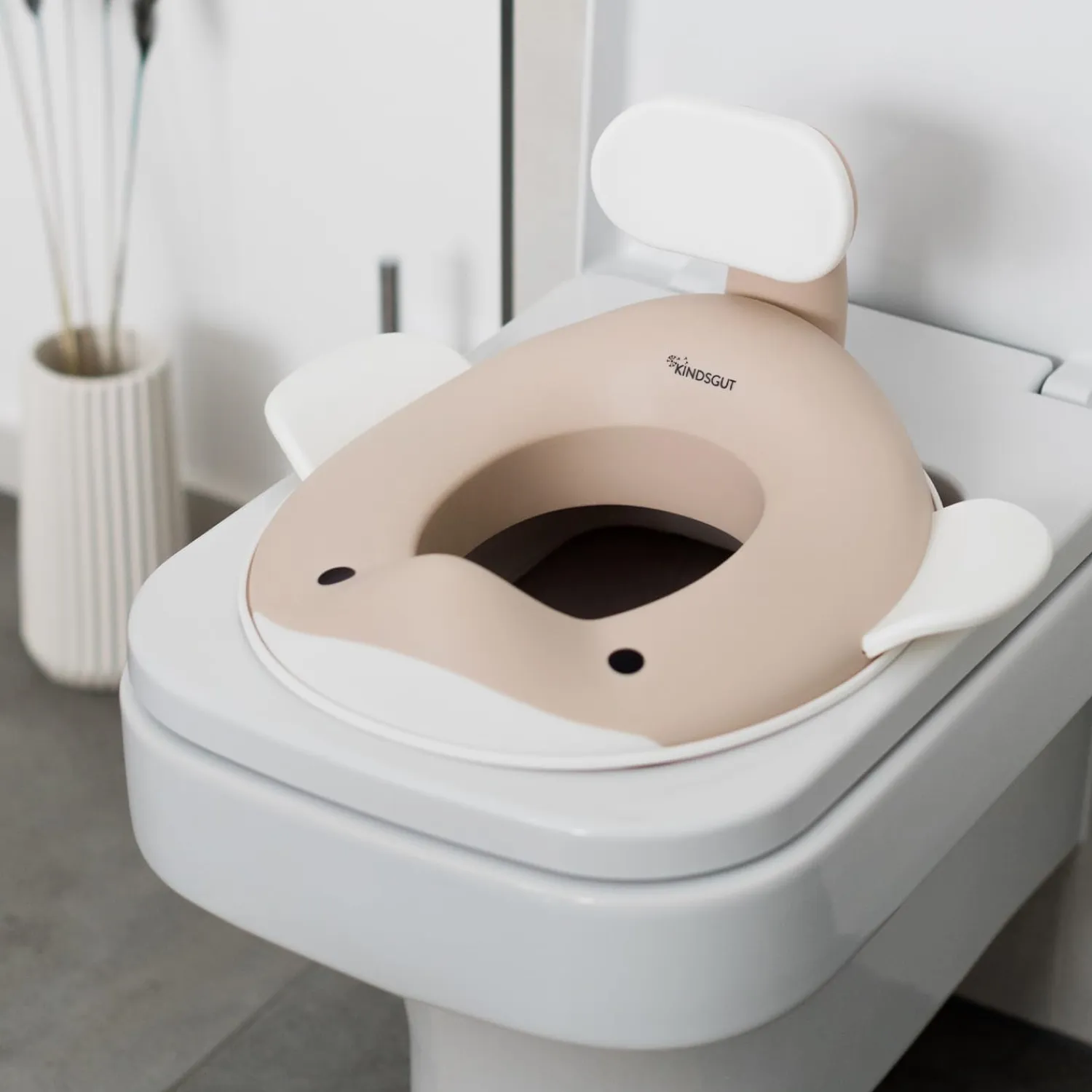 - Toiletsæde til børn - Hval - Sand*Kindsgut Clearance