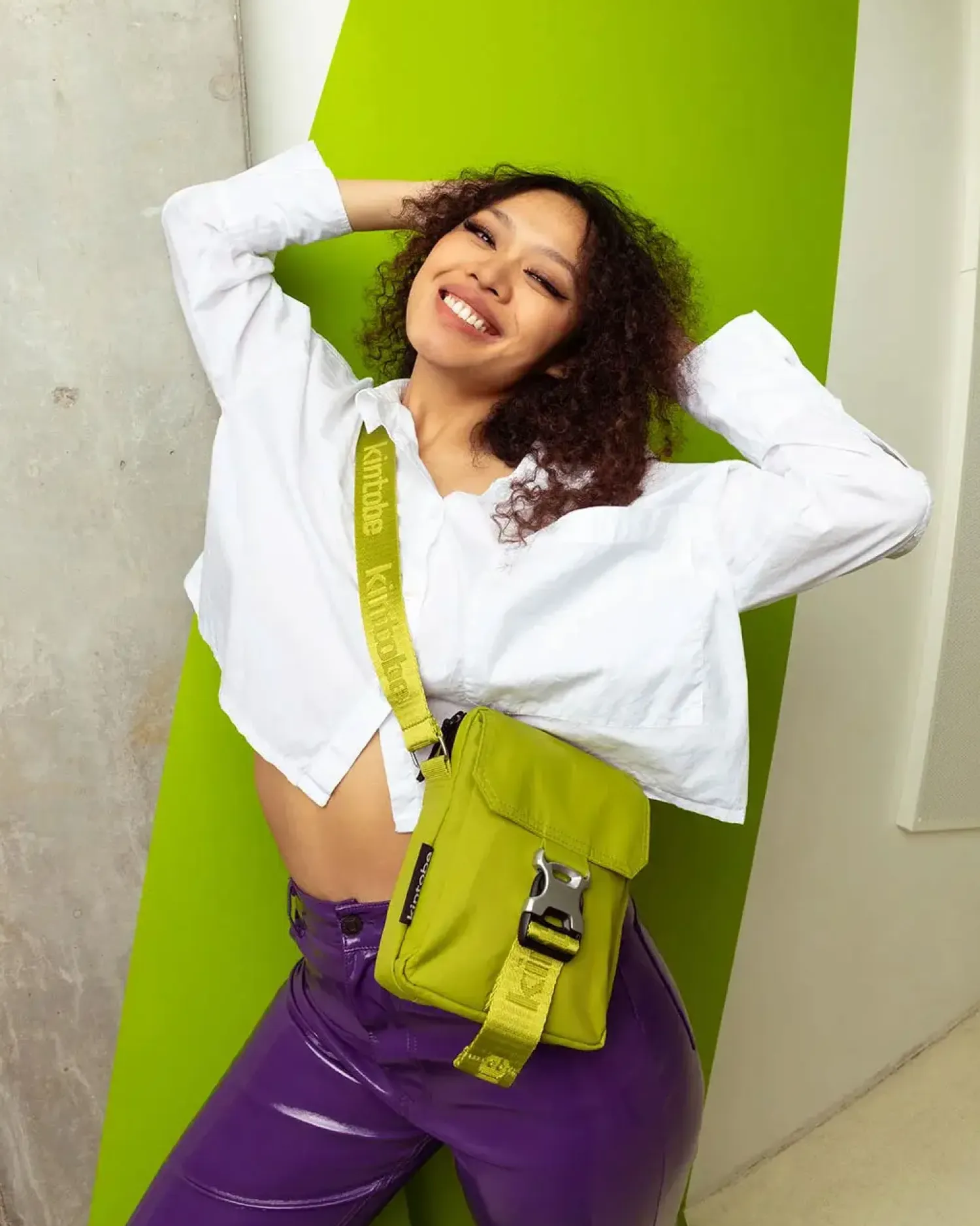 Kintobe -Taske - Nico - Space Green - Grøn* Clearance