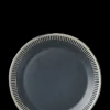 - Colorit tallerken Ø 19 cm dark grey^Knabstrup Keramik Online