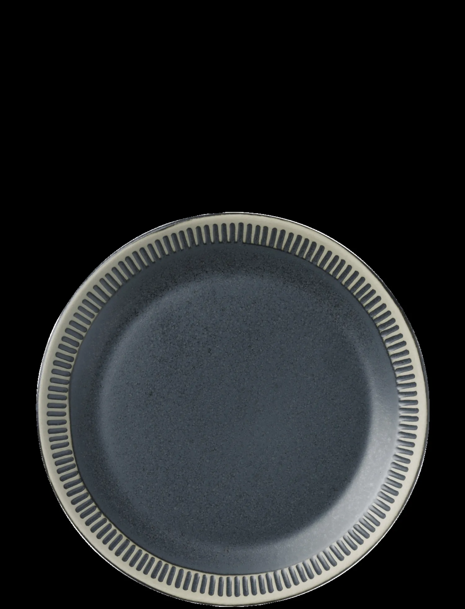 - Colorit tallerken Ø 19 cm dark grey^Knabstrup Keramik Online