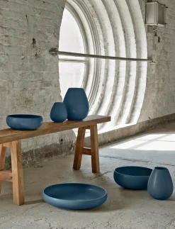 - Earth vase H 14 cm dusty blue*Knabstrup Keramik Hot