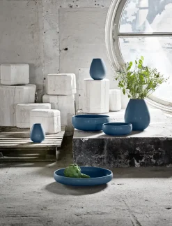 - Earth vase H 14 cm dusty blue*Knabstrup Keramik Hot