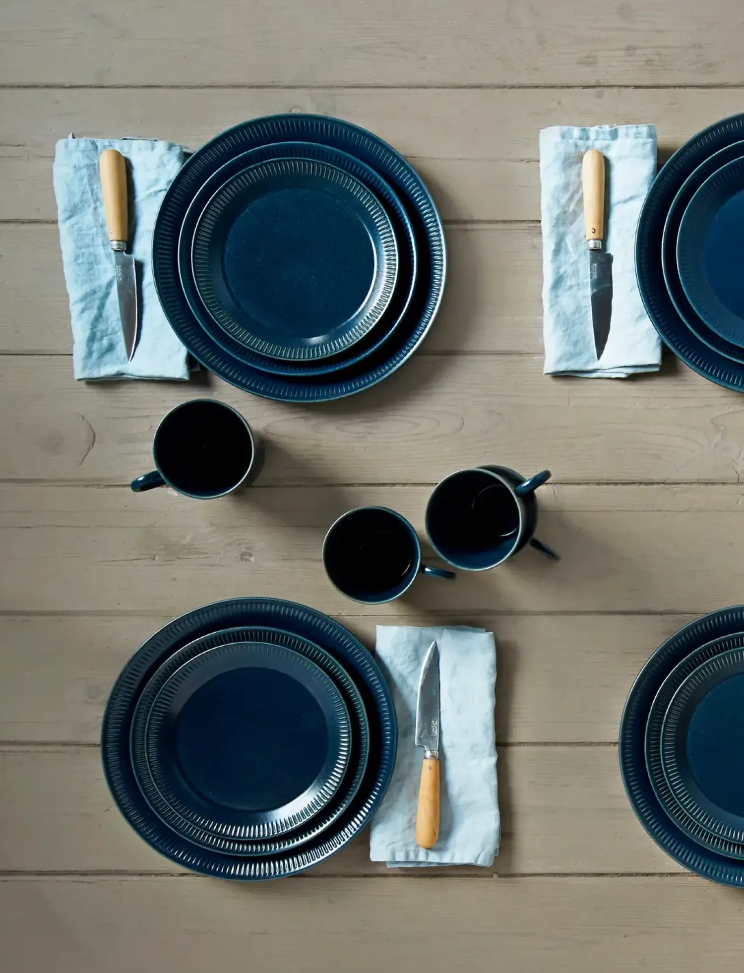 - krus, stort H 9 cm blue^Knabstrup Keramik Sale