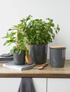 - syltekrukke 0.5 l. anthracite^Knabstrup Keramik Hot