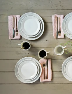 - tallerken Ø 22 cm white*Knabstrup Keramik Best