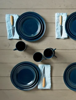 - tallerken Ø 22 cm blue*Knabstrup Keramik Sale