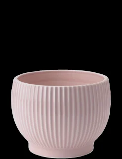 - urtepotteskjuler Ø 18 cm ripple rose^Knabstrup Keramik Best