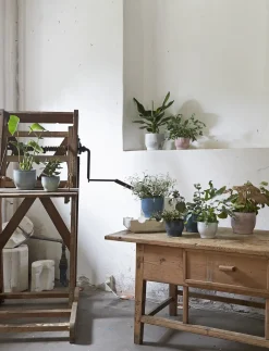 - urtepotteskjuler Ø 14.5 cm mint*Knabstrup Keramik Discount