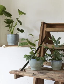 - urtepotteskjuler Ø 14.5 cm mint*Knabstrup Keramik Discount