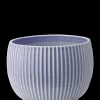 - urtepotteskjuler Ø 18 cm ripple lavender*Knabstrup Keramik Best