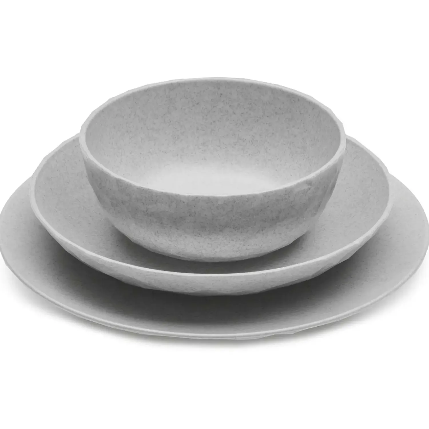 - CLUB - Tallerken - Organic Grey*Koziol