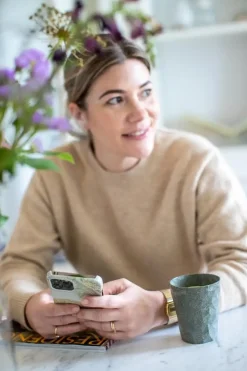 - Krus - Club - Nature/Ash Grey/Grå - 250 ml. - Sæt af 4 stk.*Koziol Online