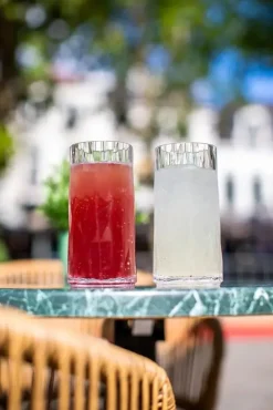 - Plastik Glas - Superglas Club No. 8 - Transparent - Sæt af 2 stk.*Koziol Sale