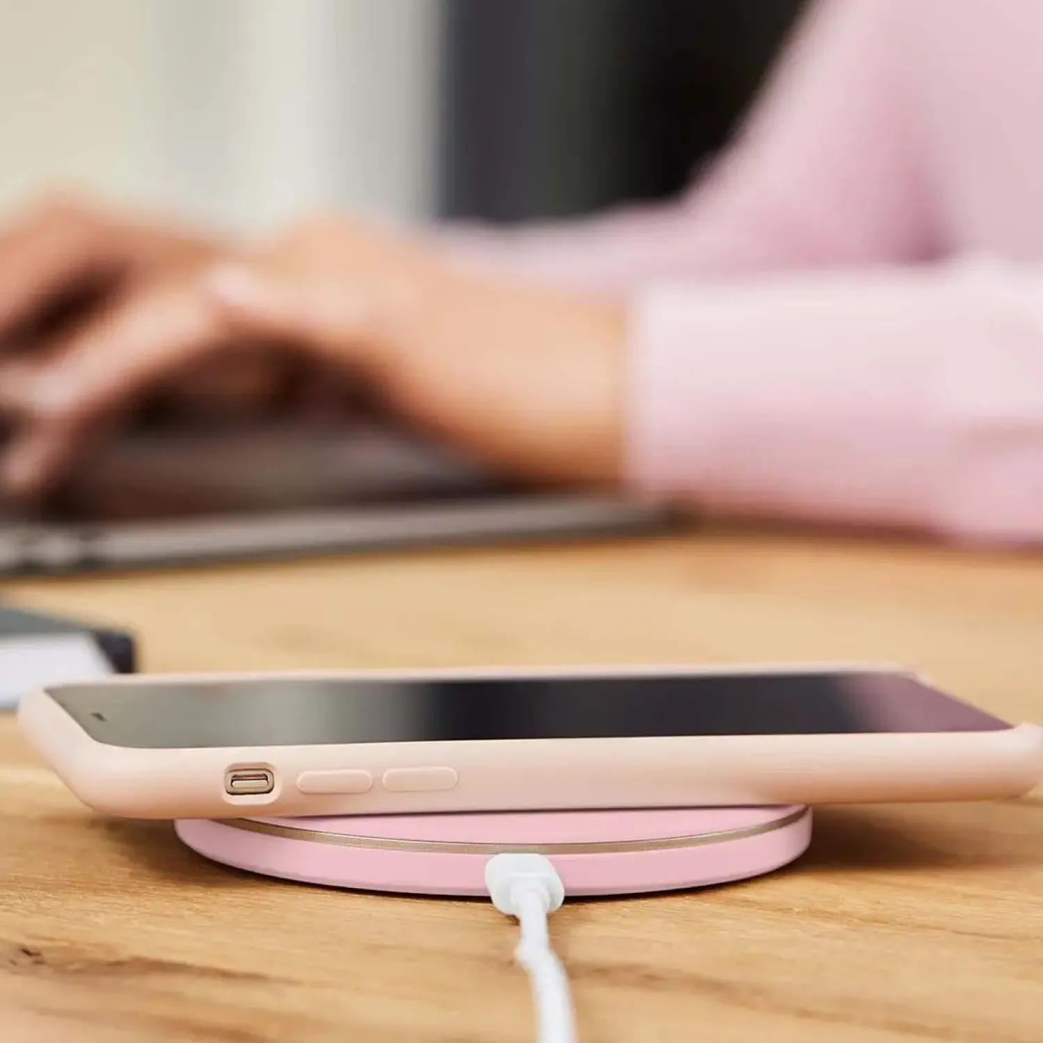 - wiCHARGE II Støvet Rose - Opladere^Kreafunk