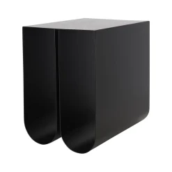 - Sidebord - Curved Side Table - Black*Kristina Dam Best