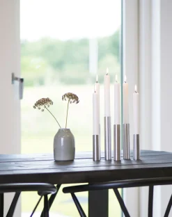 Kunst Industrien - Slim Light lysetage rustfri stål - Højde 17 cm^Kunstindustrien Sale