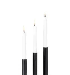 - Box 3 Slim Light lysetage - Sort - Højde 10 cm, 14 cm ,17 cm^Kunstindustrien Outlet