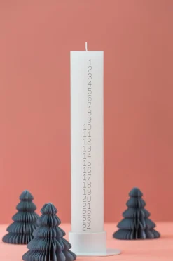 - Kalenderlys - Sølv tal^Kunstindustrien Hot