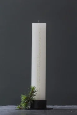 - Kalenderlys - Guld tal - 5 x 30 cm^Kunstindustrien Discount