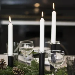 - Slim Light Lysetage - Sort - Højde 14 cm^Kunstindustrien Clearance