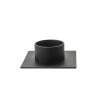 Kunstindustrien - Square lysestage Ø5 - Sort* New