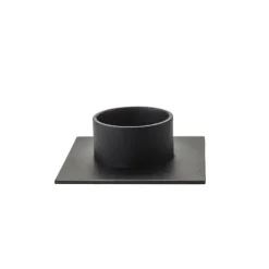 Kunstindustrien - Square lysestage Ø5 - Sort* New