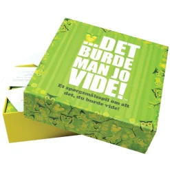 Kylskåpspoesi spil - Det burde man jo vide^ Best