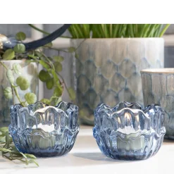 - Candy fyrfadsstage, blå^La Vida Outlet