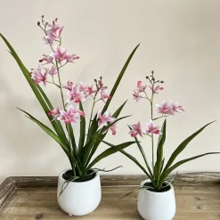 - Kunstig orkidé, 1 stilk, 38 cm høj*La Vida Clearance