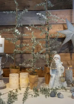 - Kunstigt cedertræ med LED, stor - 122x39 cm.^La Vida Best