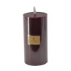 - LED Bloklys Modern - Bordeaux*La Vida Clearance