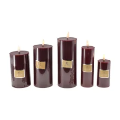 - LED Bloklys Modern - Bordeaux*La Vida