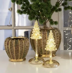 - LED glaslampe, juletræ, lille*La Vida Outlet