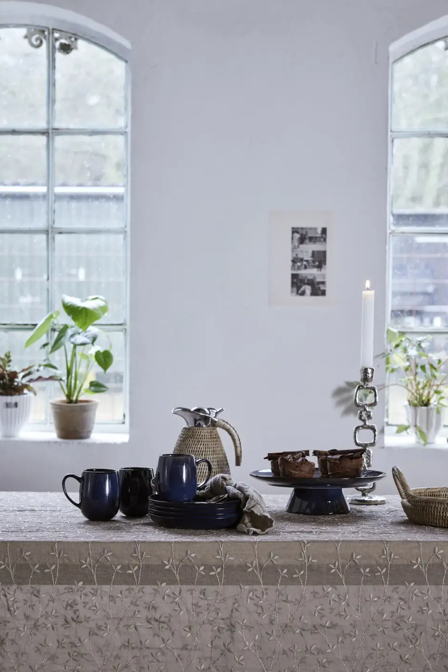 - Amera frokosttallerken Ø20,5 cm. blå*Lene Bjerre Clearance