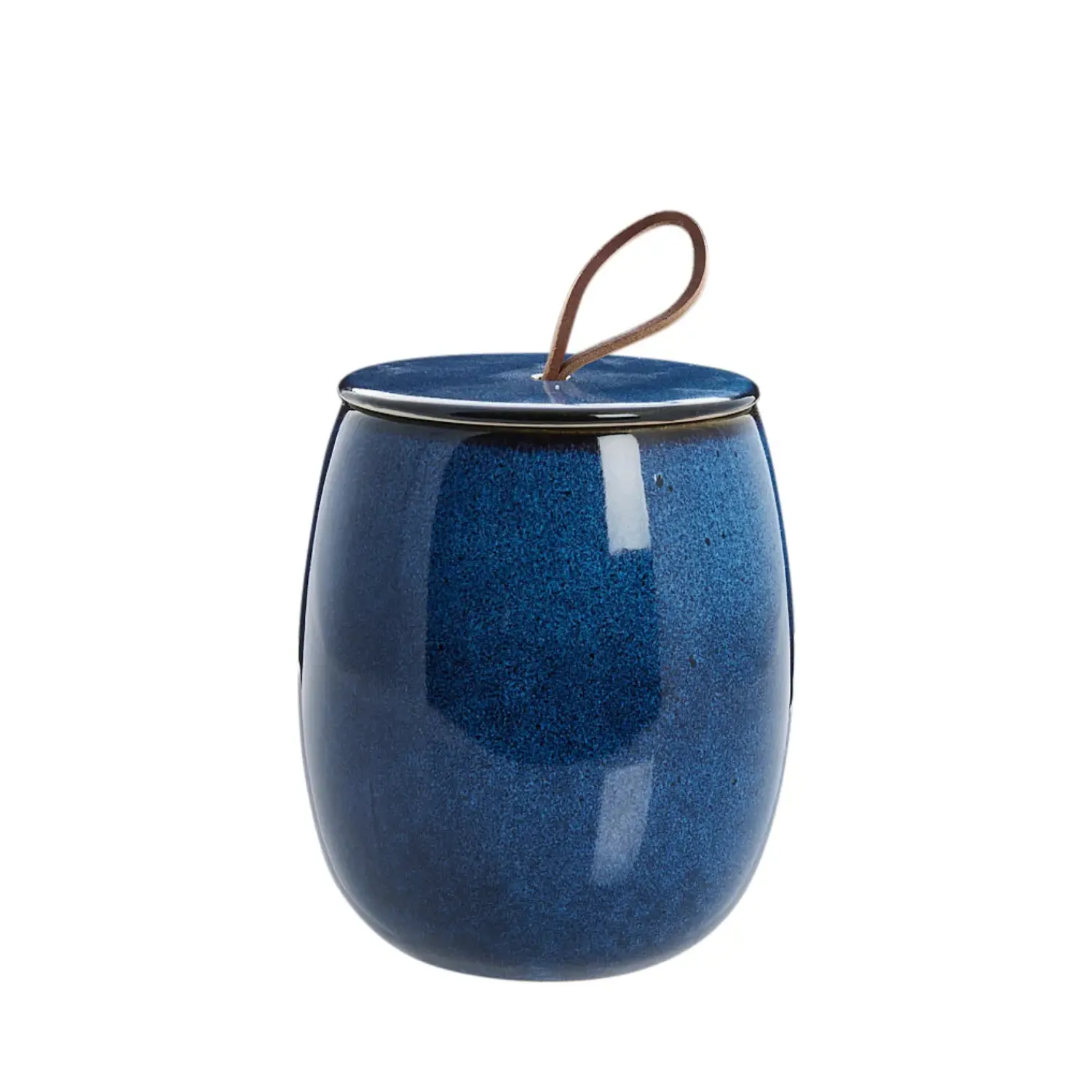 - Amera krukke H16 cm. blå^Lene Bjerre Online