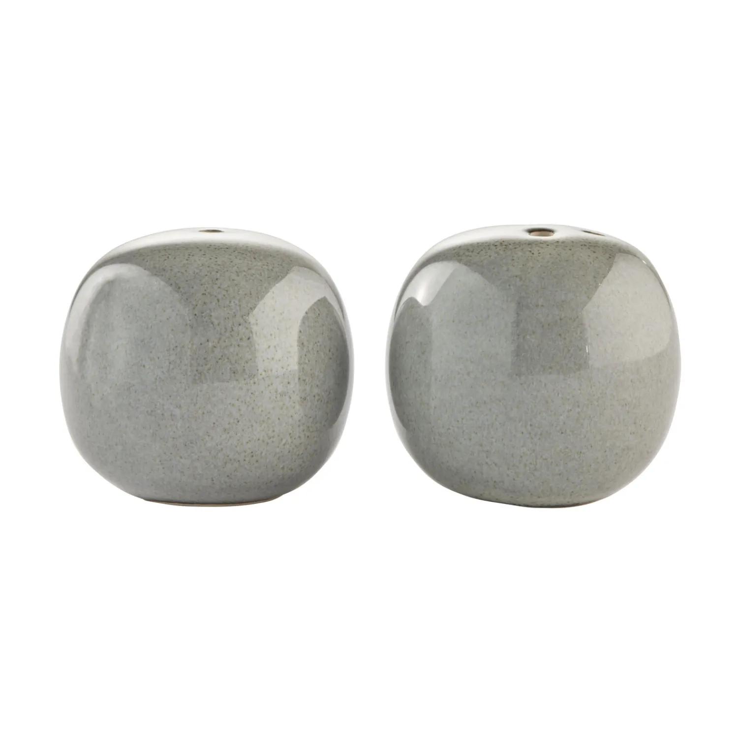 - Amera salt/peber 4,5x4,5 cm. grå*Lene Bjerre Outlet