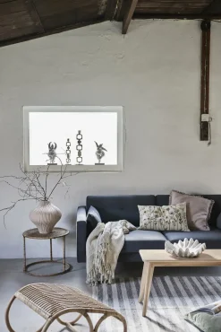 - Ana plaid sand 170x130^Lene Bjerre Hot