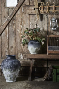 - Anna vase H48 cm. antik sort*Lene Bjerre Best