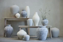 - Anna vase H33 cm. antik grå^Lene Bjerre