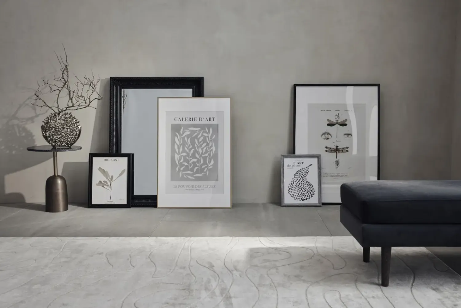 - Austille fotoramme 40x30 cm. grå^Lene Bjerre Sale