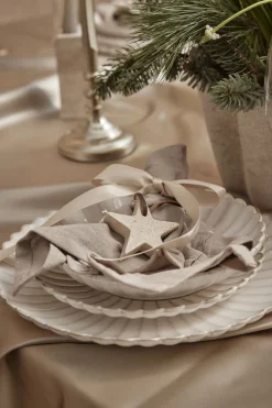 - Camille frokosttallerken 20,5x20,5 cm. råhvid*Lene Bjerre