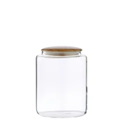 - Cristella krukke H15 cm. transparent^Lene Bjerre