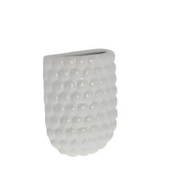 - Dotsie væghængt vægpotte H20 cm. hvid*Lene Bjerre