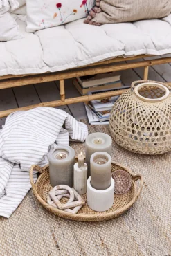 - Eliana lysestage 12,5cm. hvid marmor*Lene Bjerre Best