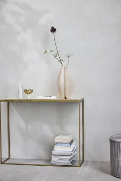 - Eliana lysestage 12,5cm. hvid marmor*Lene Bjerre Best