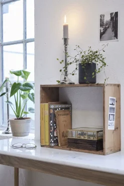 - Ellia krukke 9x9 cm. sort marmor*Lene Bjerre Discount